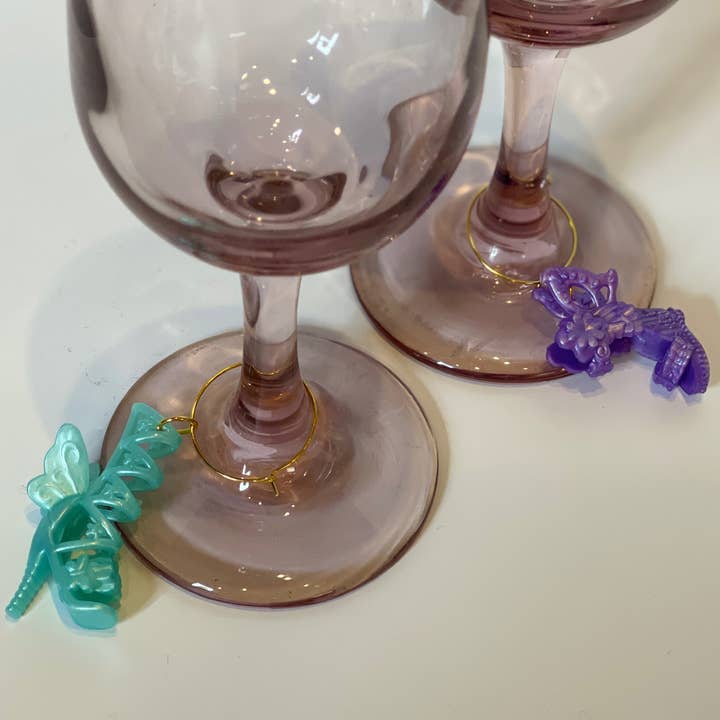 Barbie Doll Shoe Wine Class Charms