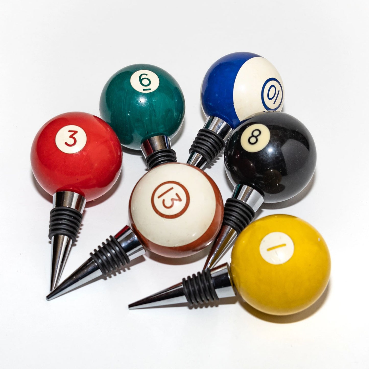 Billiard Ball Bottle Stopper