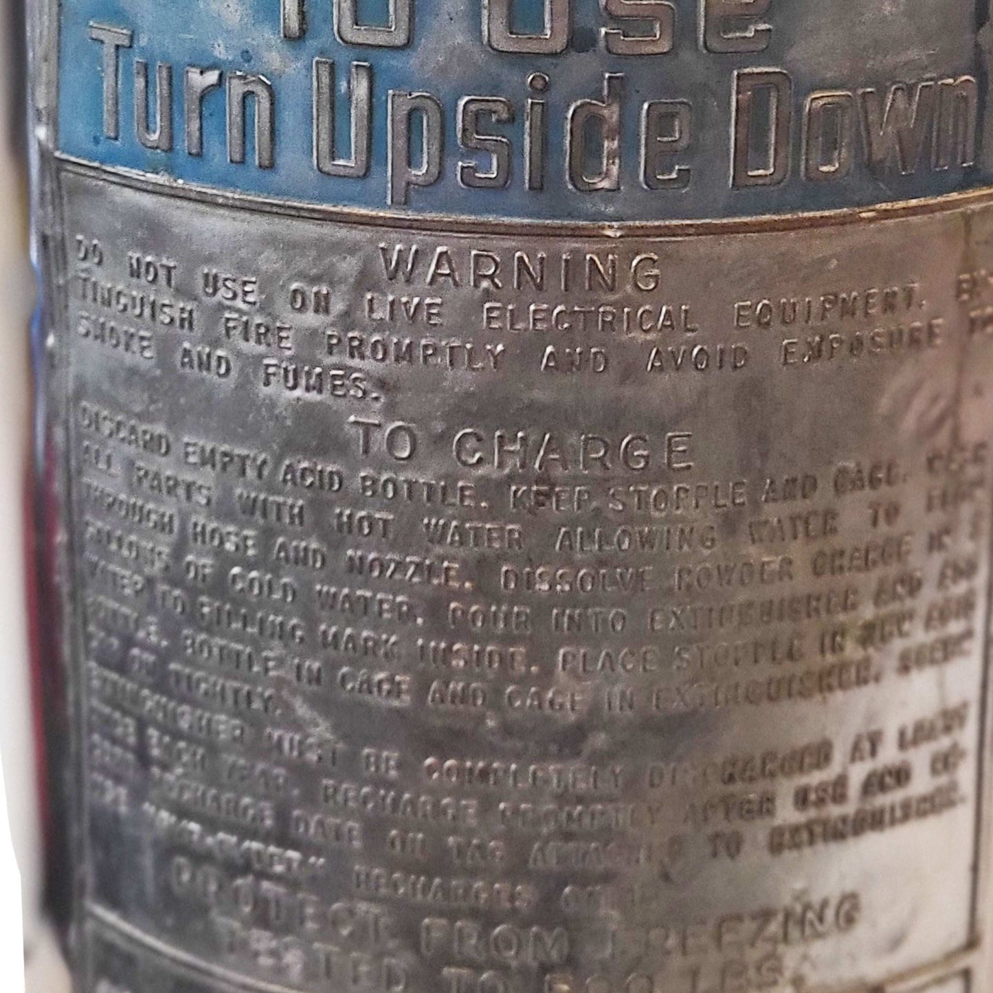 Fire Extinguisher Table Lamp