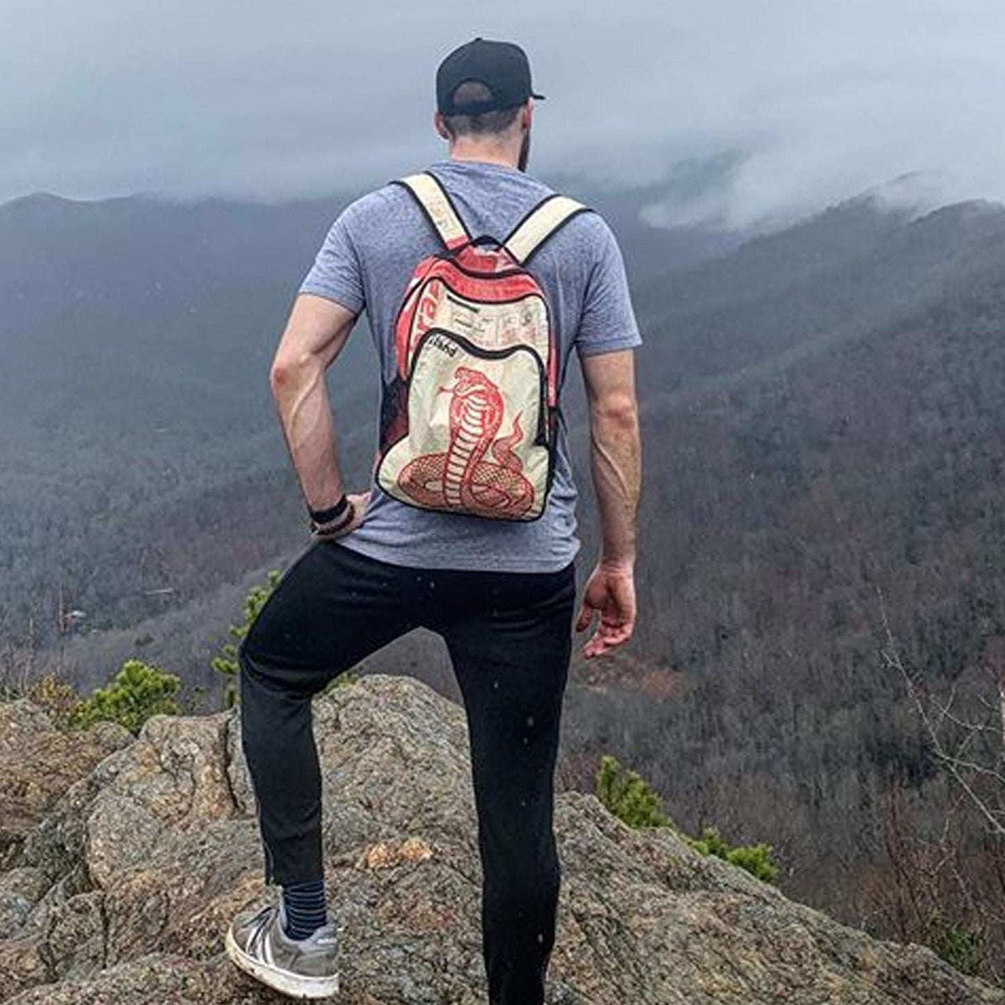 Animal Feed/Cement Bag Book Bag