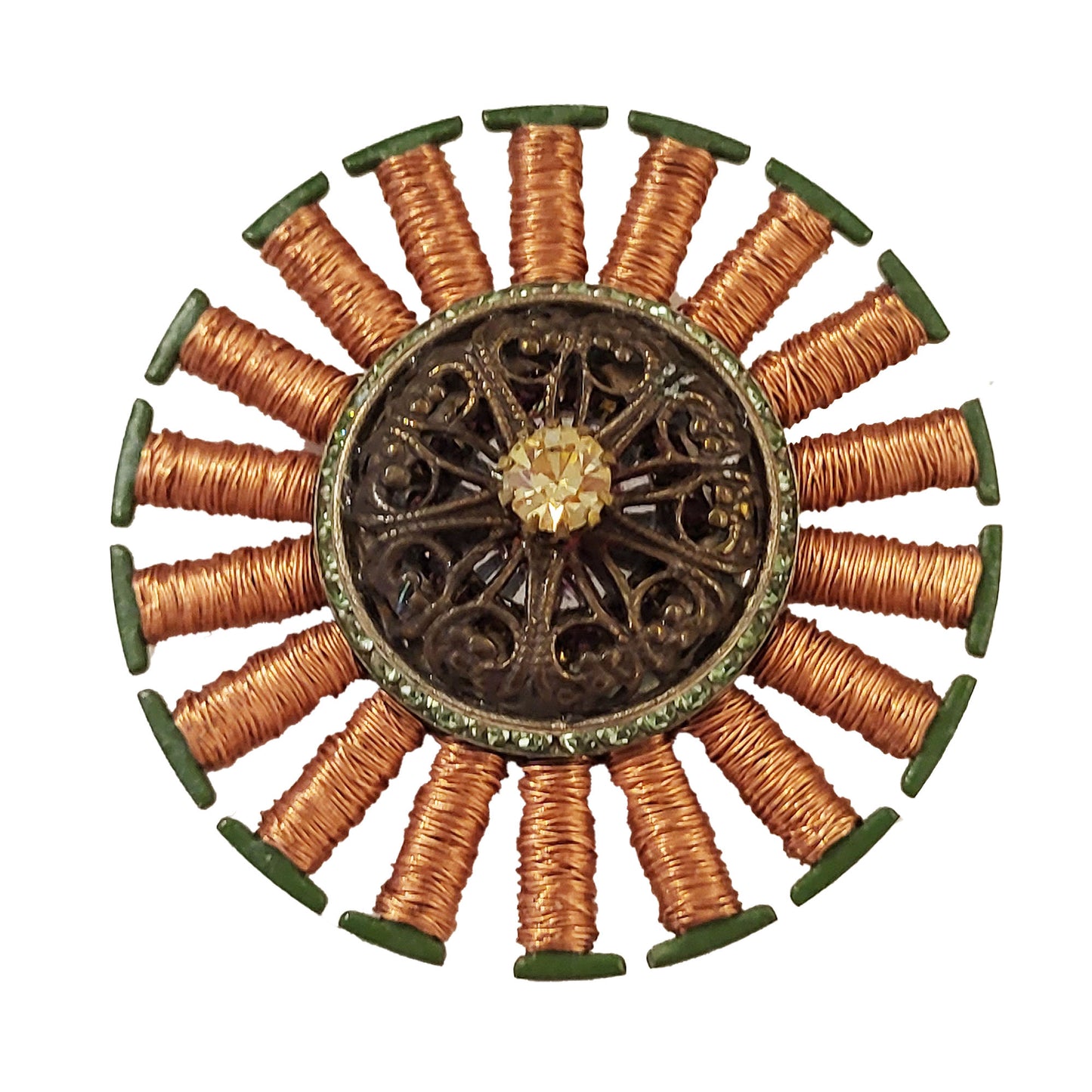 Electronic Motor Brooch