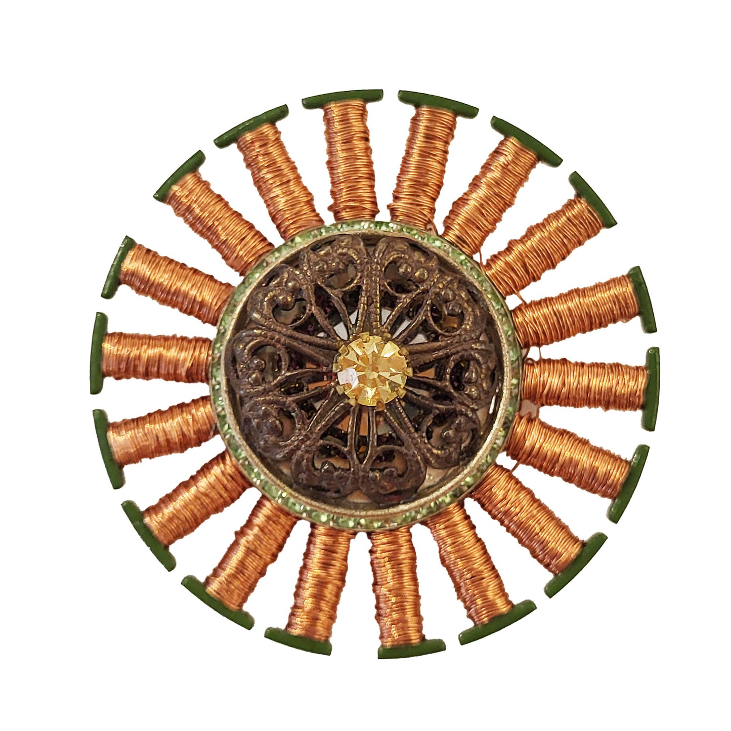 Electronic Motor Brooch