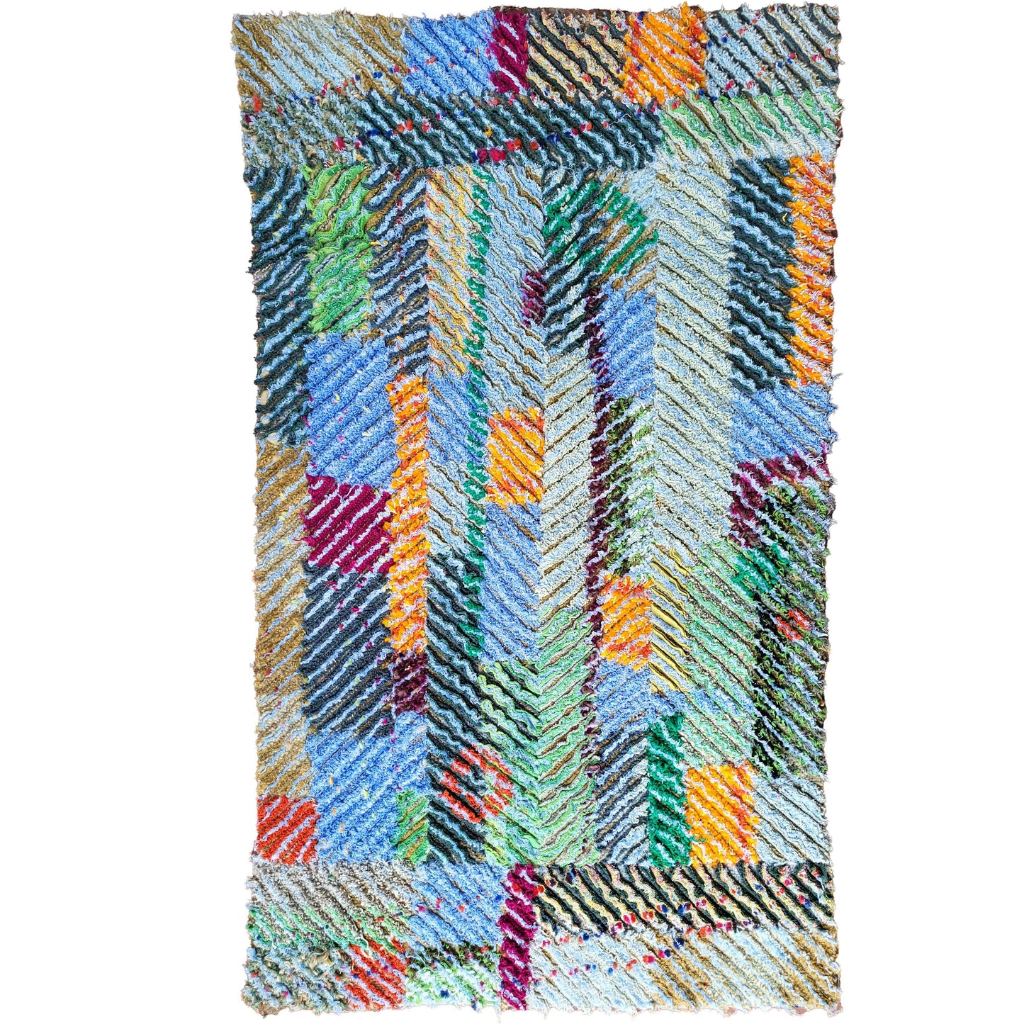 Recycled Fabric Chenille Rug - #24-18 (30"x50")