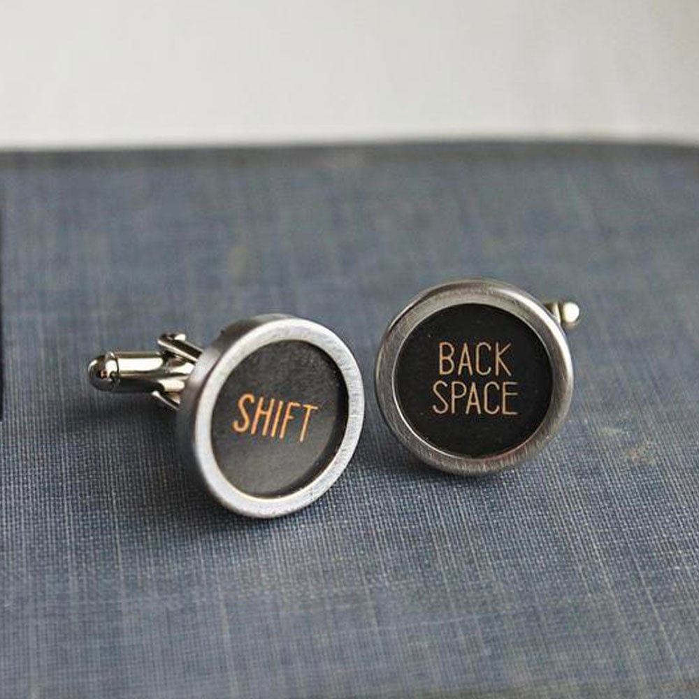 Typewriter Key Cufflinks