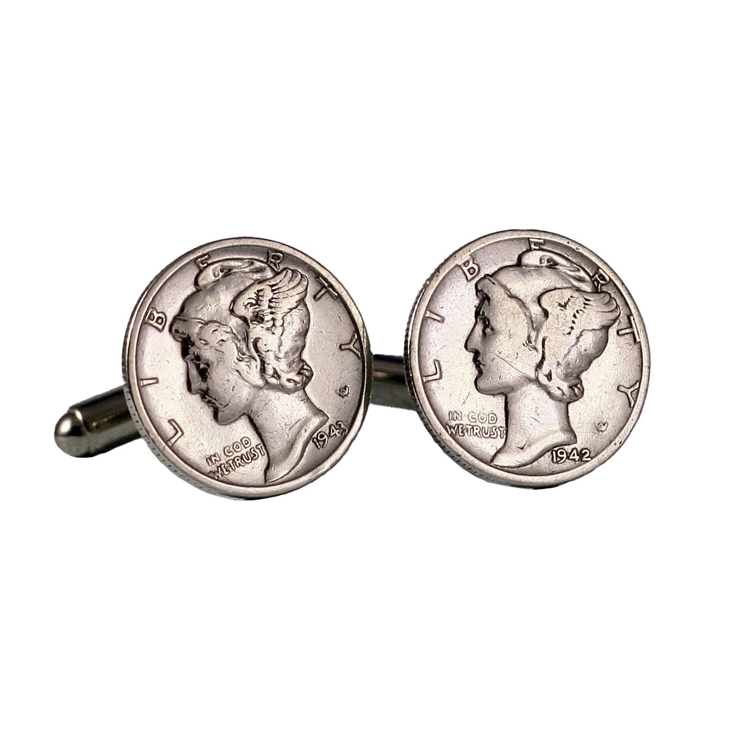 U.S. Mercury Dime Cufflinks