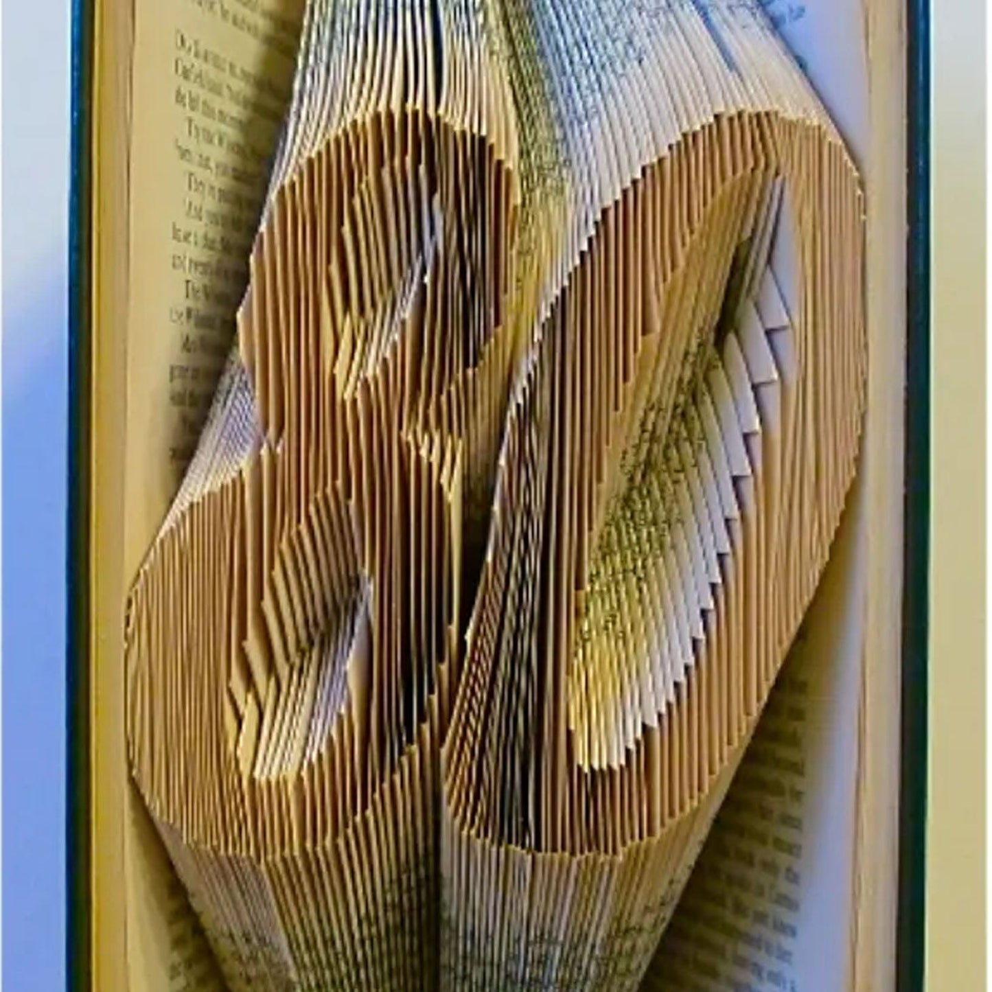 Folded Book Milestone Numbers