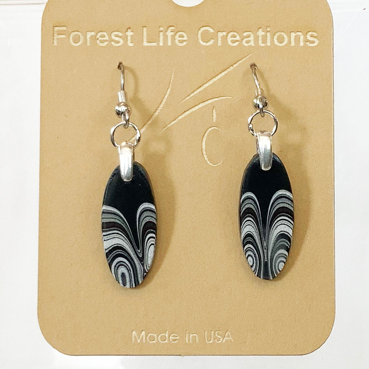 Fordite Earrings