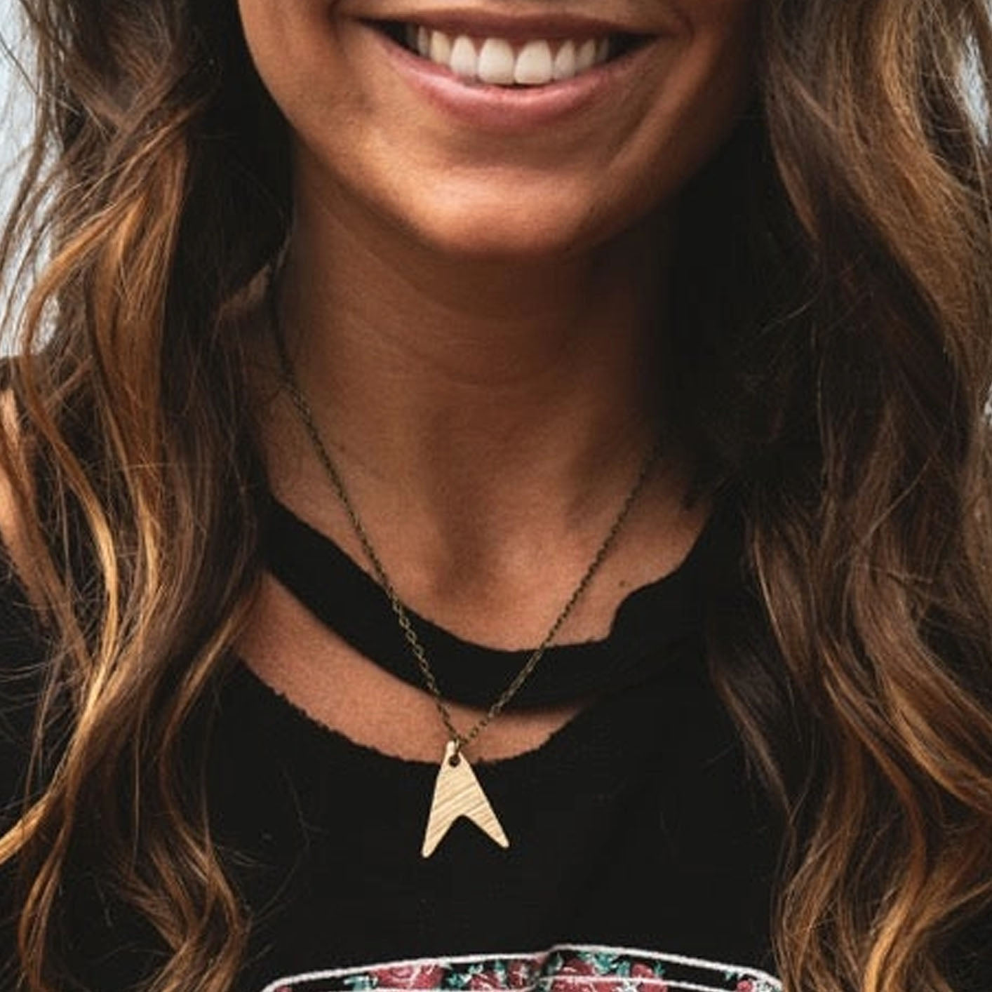 Cymbal Necklace - Flying V