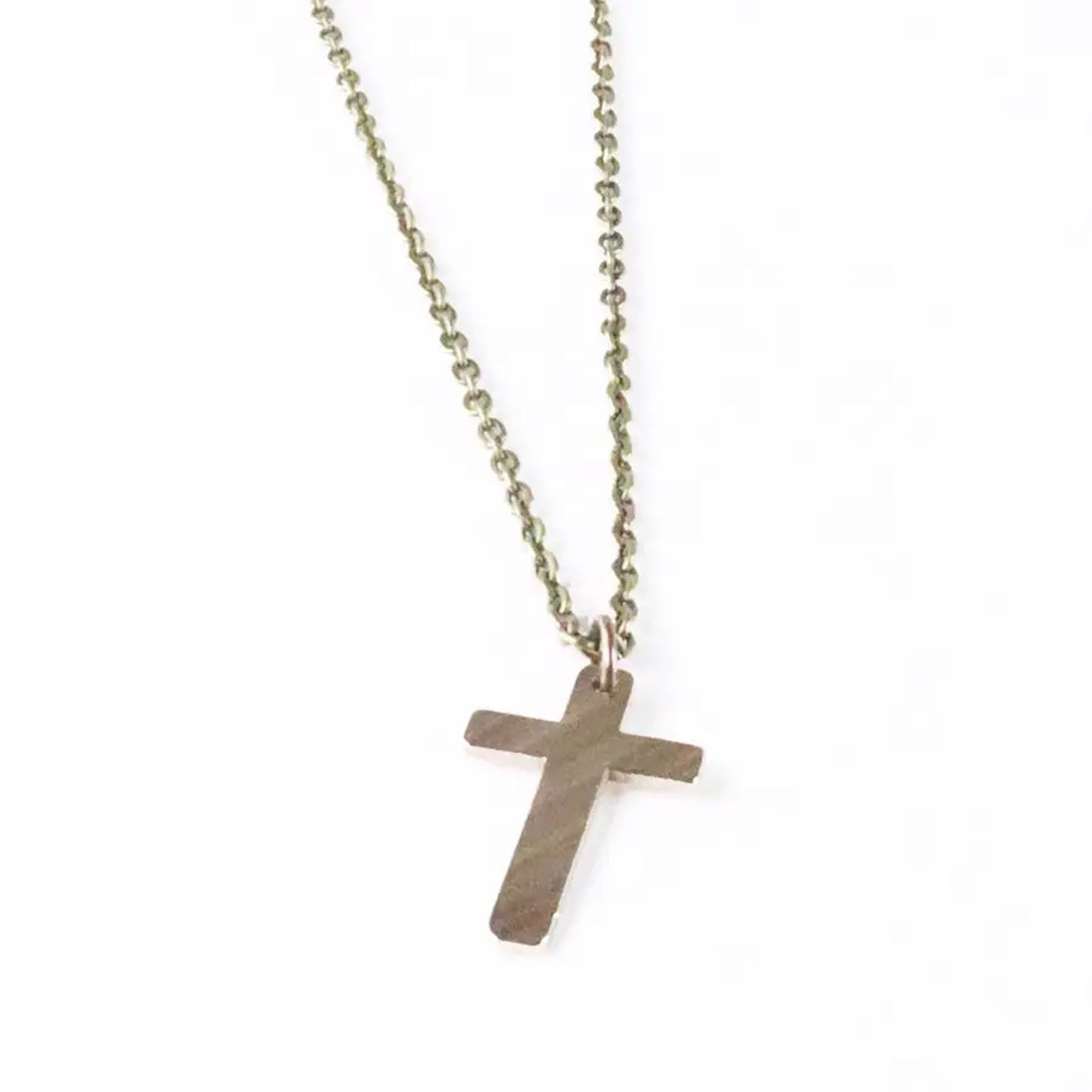 Cymbal Necklace - Cross