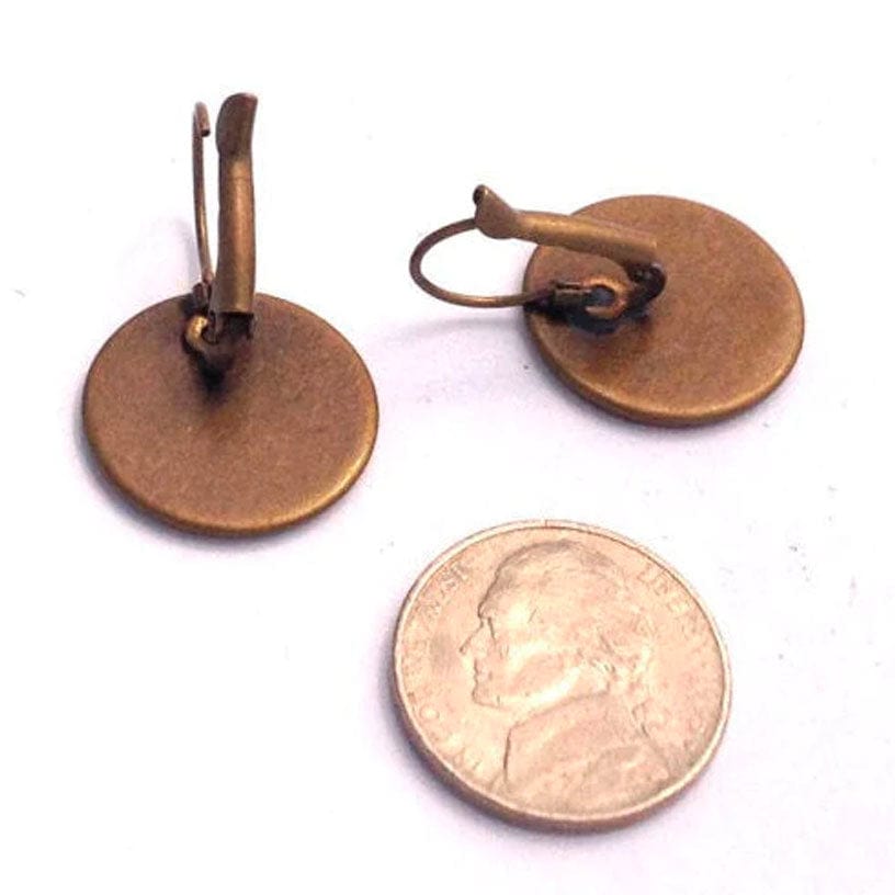 Postage Stamp Earrings - 2014 Japan Cherry Blossom