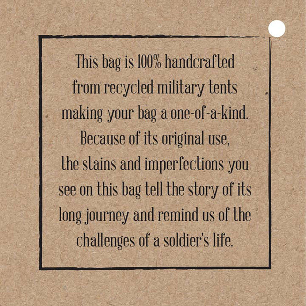 Military Tent Travel Bag