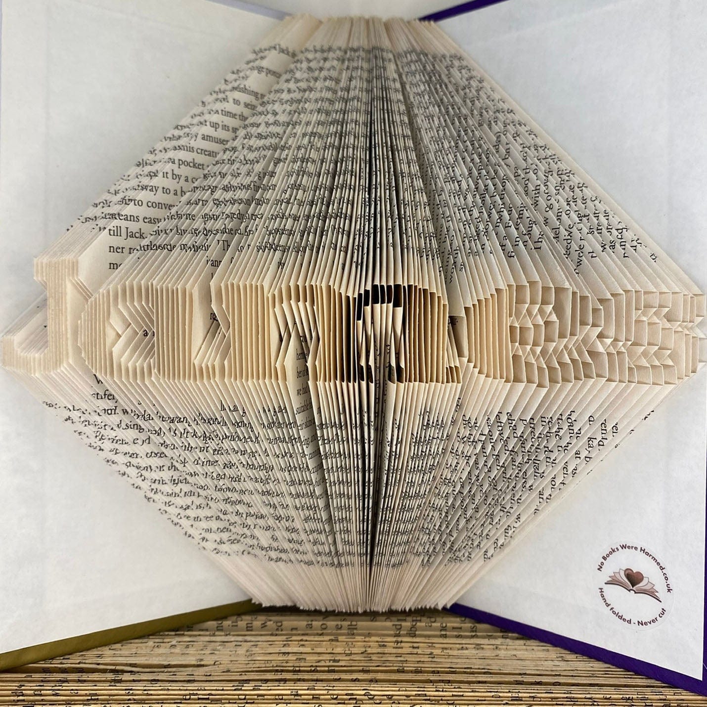 Folded Book Art - CUSTOM ORDER