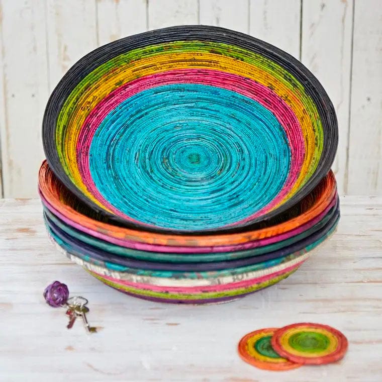 Newspaper Round Bowl XL