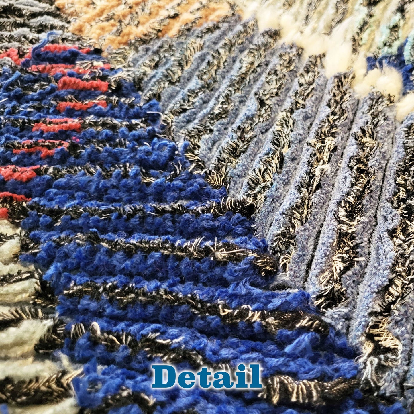 Recycled Fabric Chenille Rug - #21-19 (26" x 40")