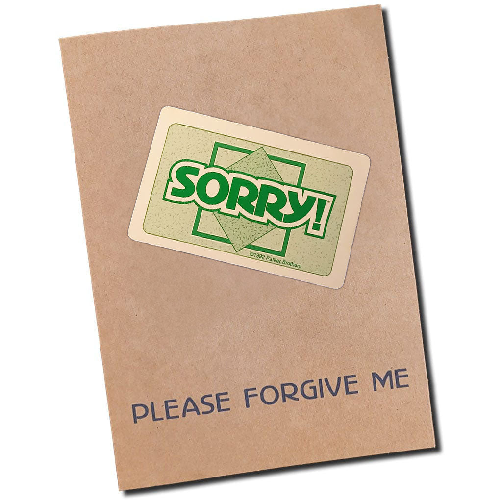 Game Card Greeting Card - Sorry