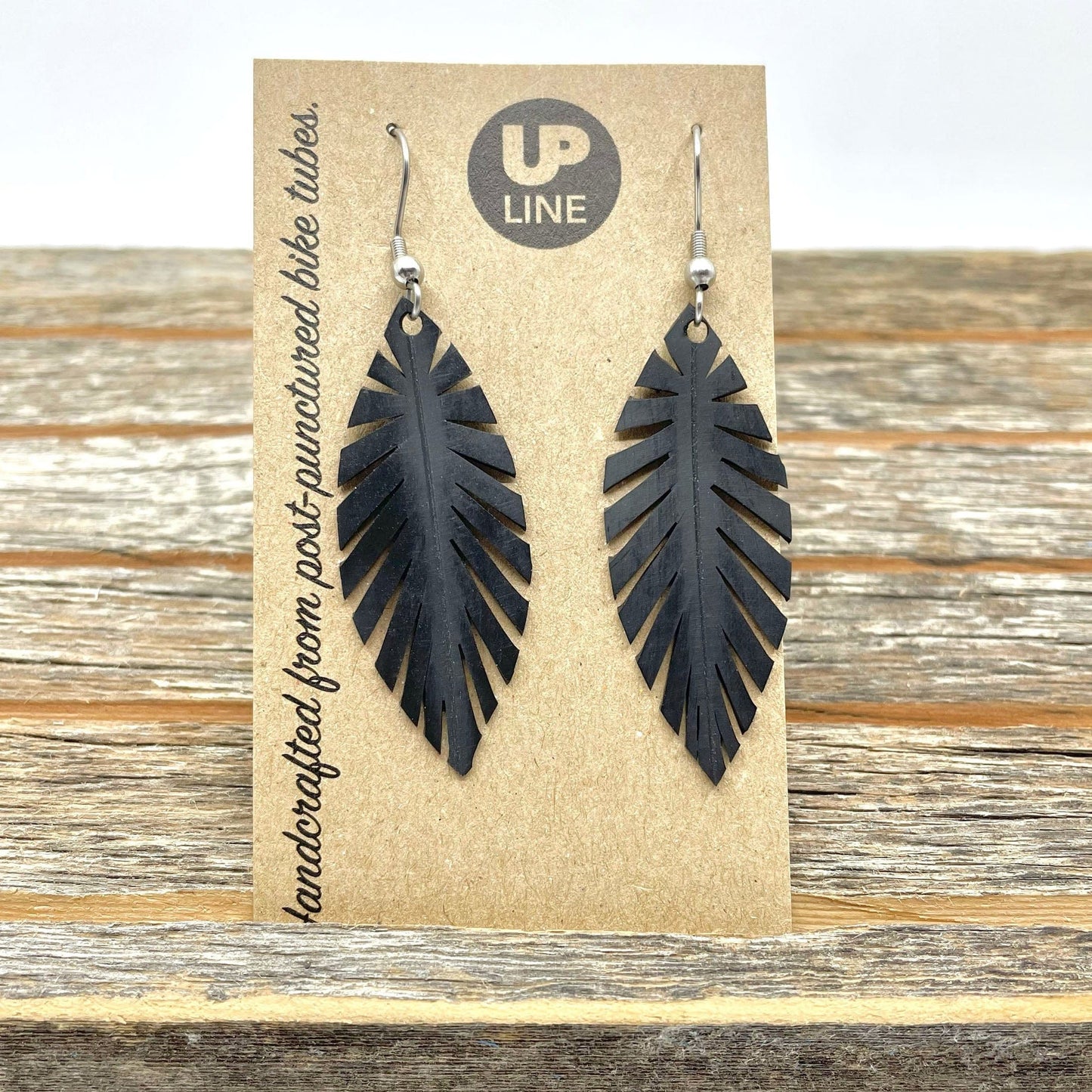 Inner Tube Scrap Earrings