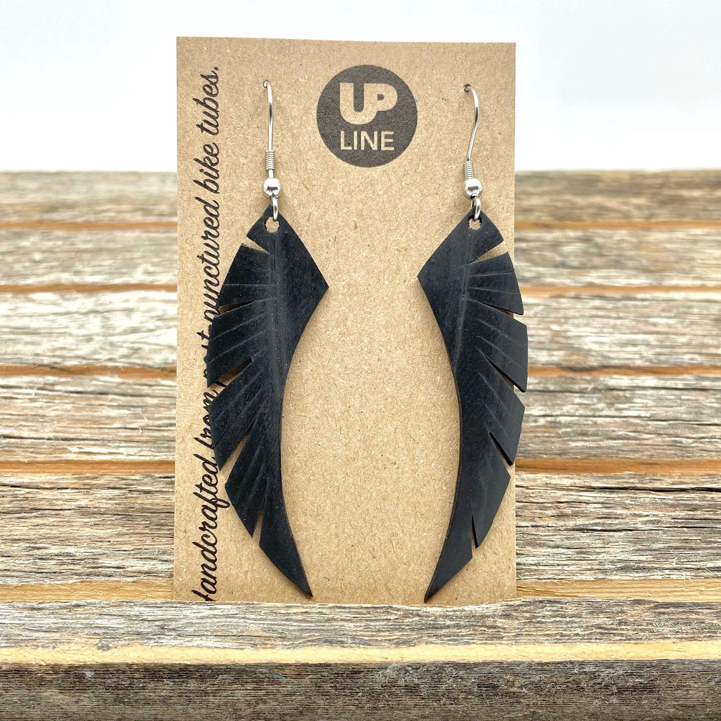 Inner Tube Scrap Earrings