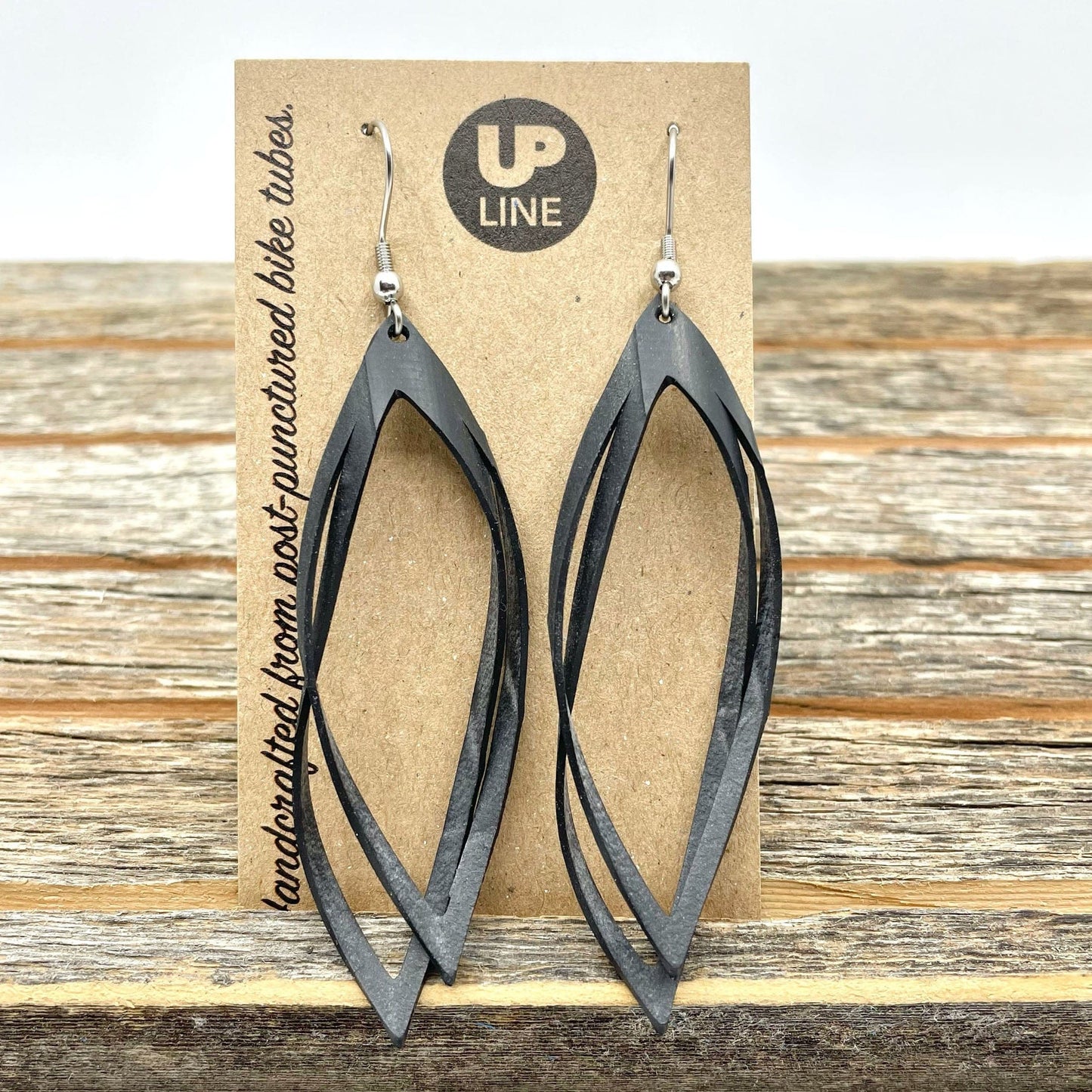 Inner Tube Scrap Earrings