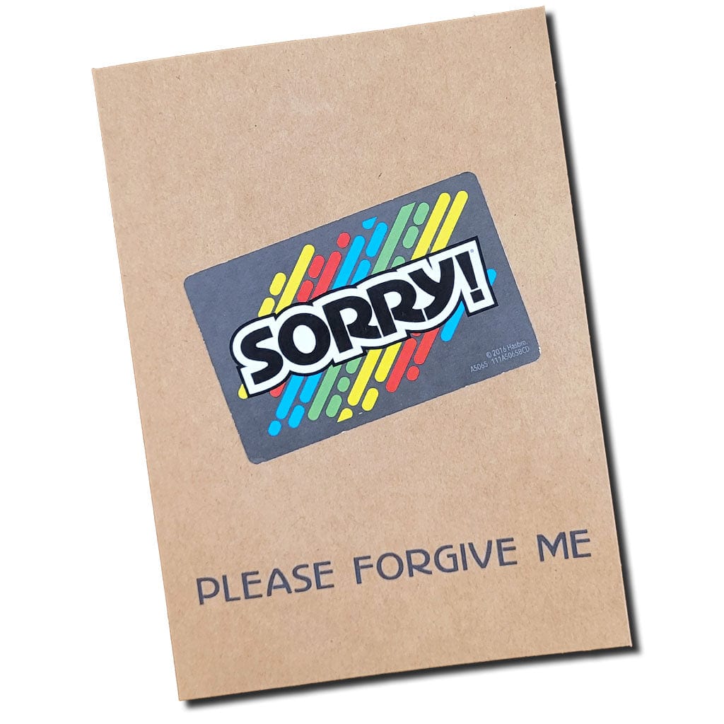 Game Card Greeting Card - Sorry