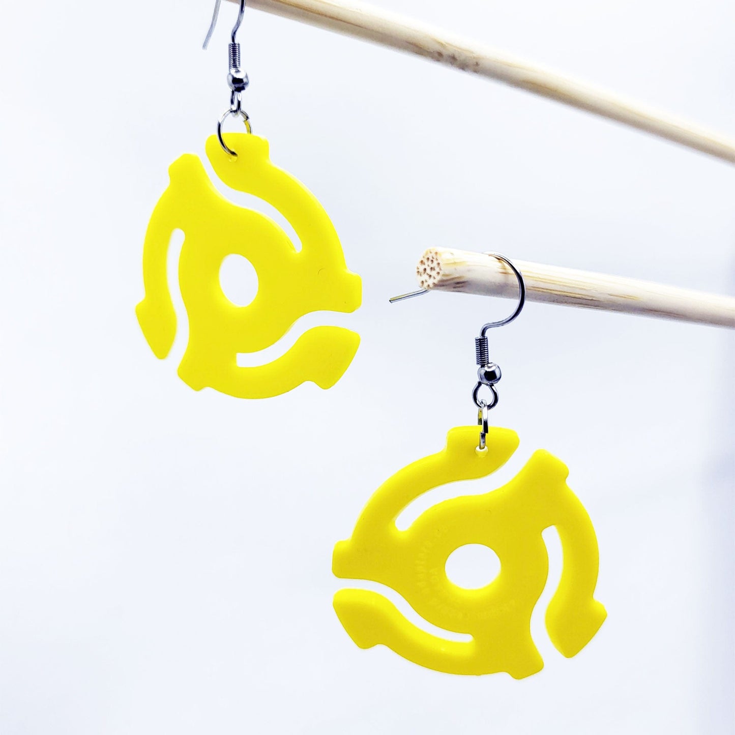 Yellow Mystery Object Earrings