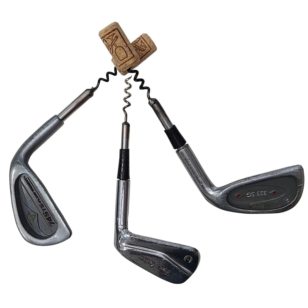 Golf Club Corkscrew - Iron