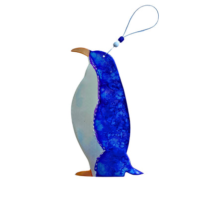 Aluminum Can Ornament - Penguin