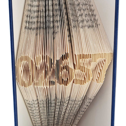 Folded Book Art - 02657 / ZIP Code