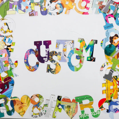 Baby Board Book Garland - CUSTOM ORDER
