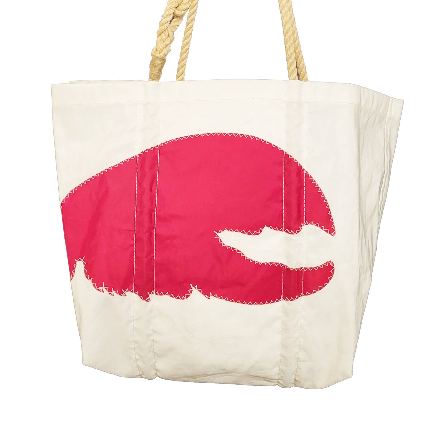 Sailcloth Medium Tote Bag - Lobster Claw