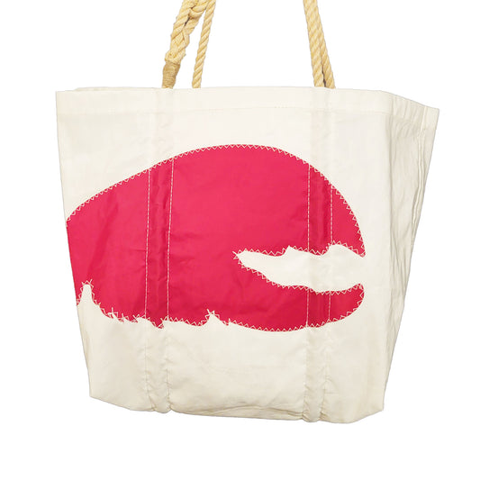 Sailcloth Medium Tote Bag - Lobster Claw