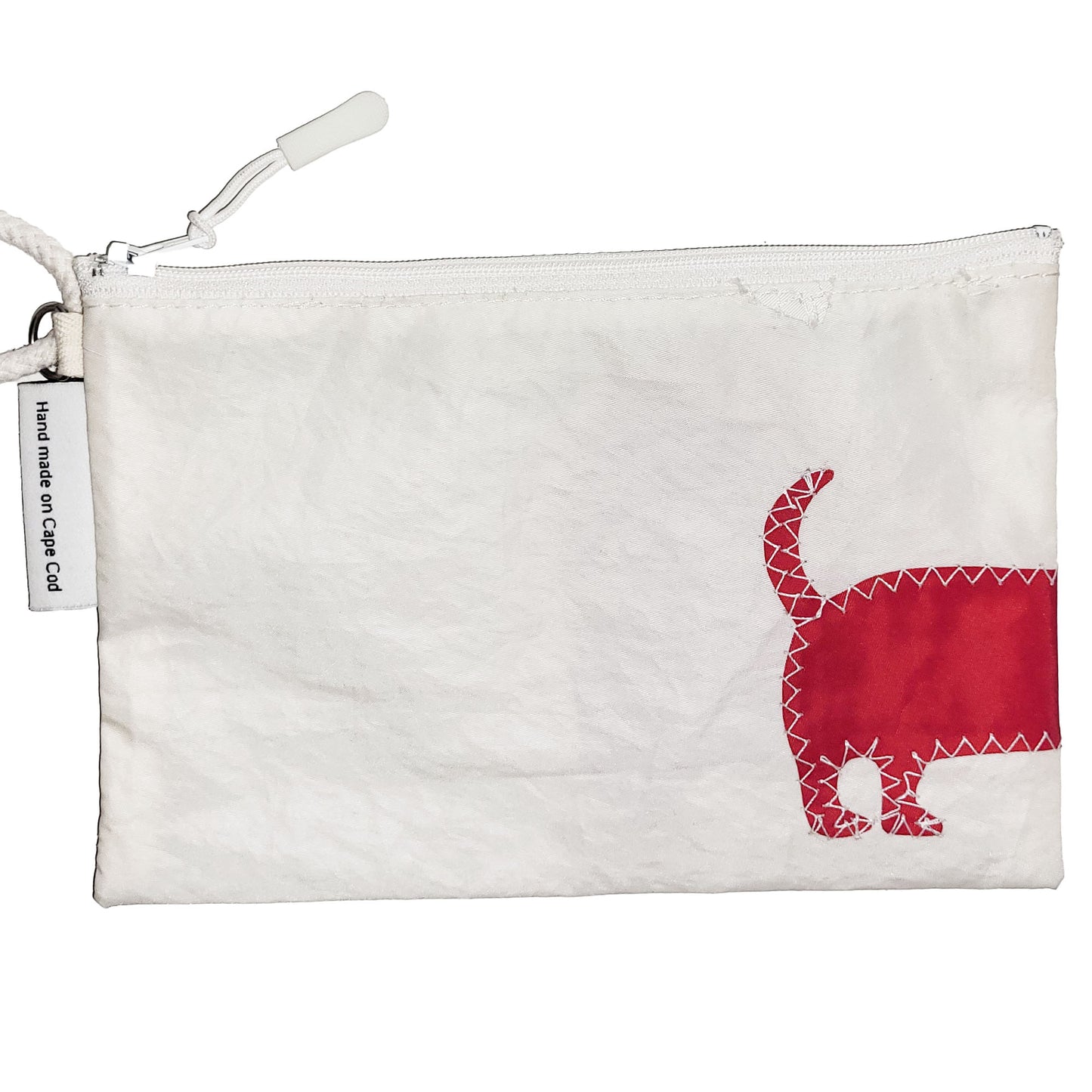 Sailcloth Wristlet - Red Dachshund (wrap)