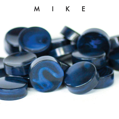 Bowlerite Worry Stone - Mike (blue)