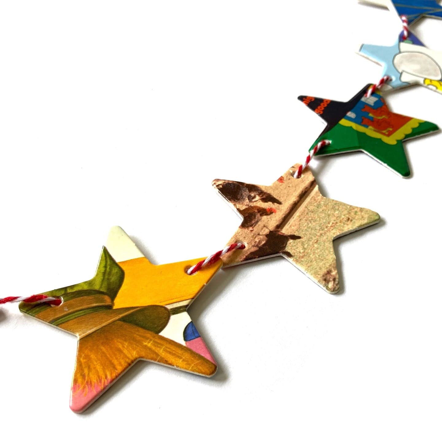 Baby Board Book Star Garland