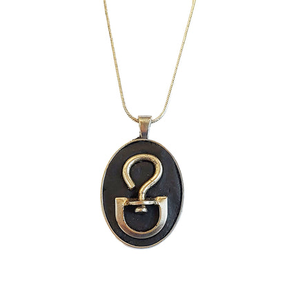 Found Object Mosaic Necklace