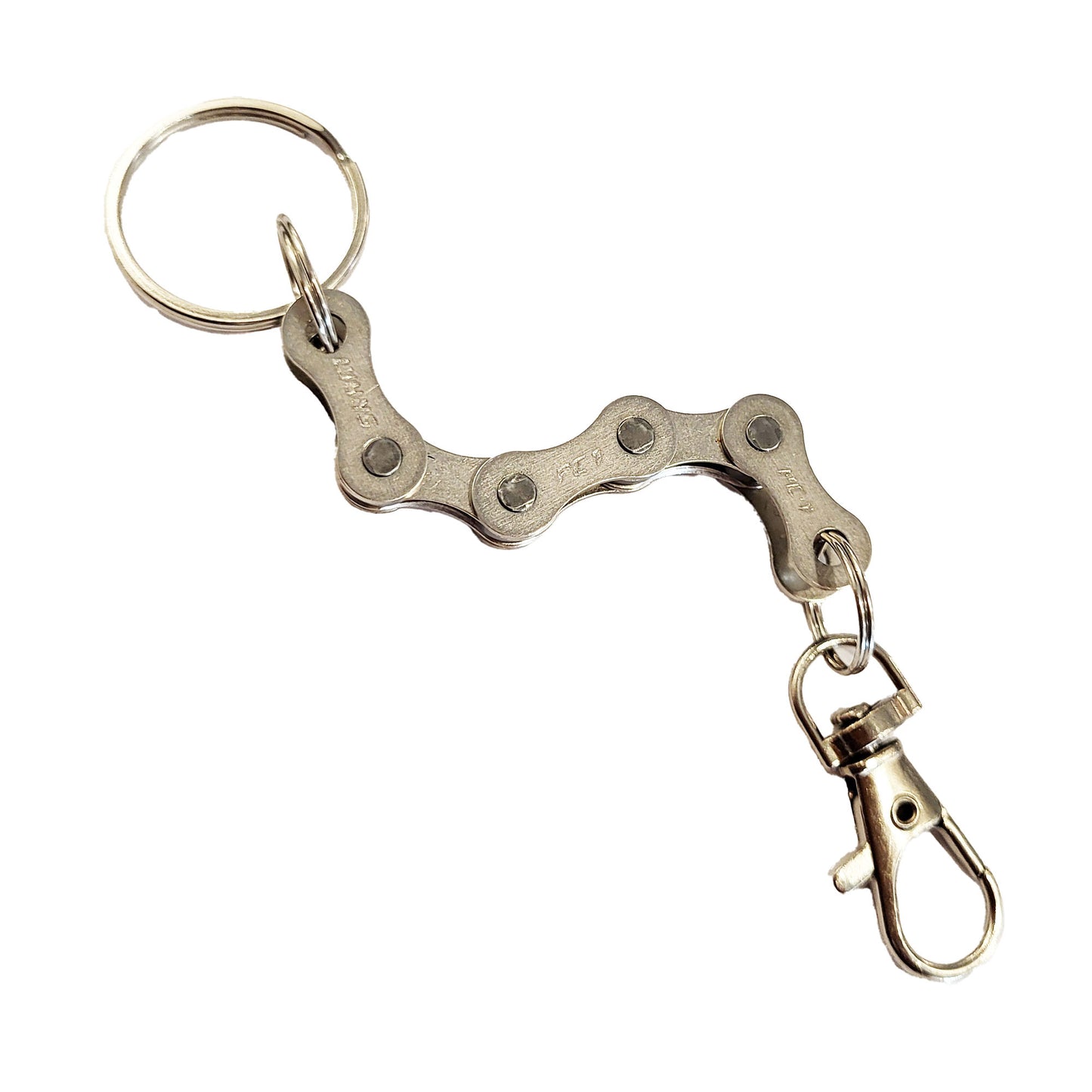 Bike Chain Row Keychain