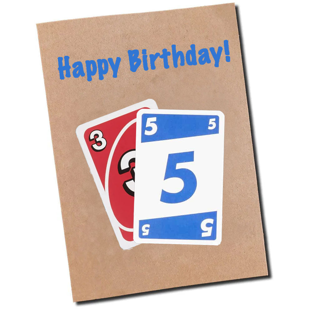 Game Card Greeting Card - Happy Birthday! [AGE]