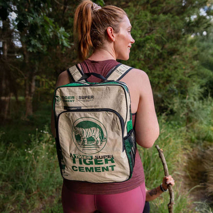 Animal Feed/Cement Bag Book Bag