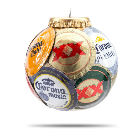 Bottle Cap Ornament - Mexican Beer Brands