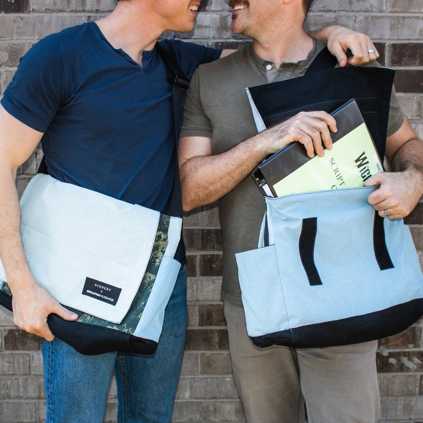 SCENERY: Broadway Husbands Messenger Bag