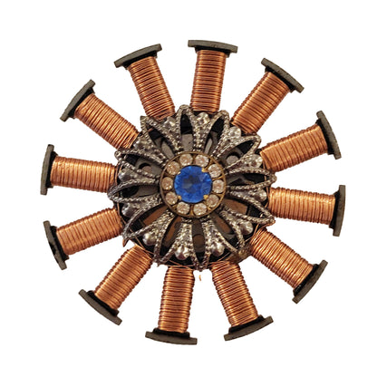 Electronic Motor Brooch