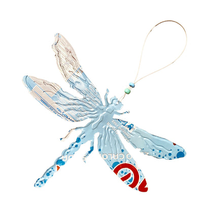 Aluminum Can Ornament - DRAGONFLY