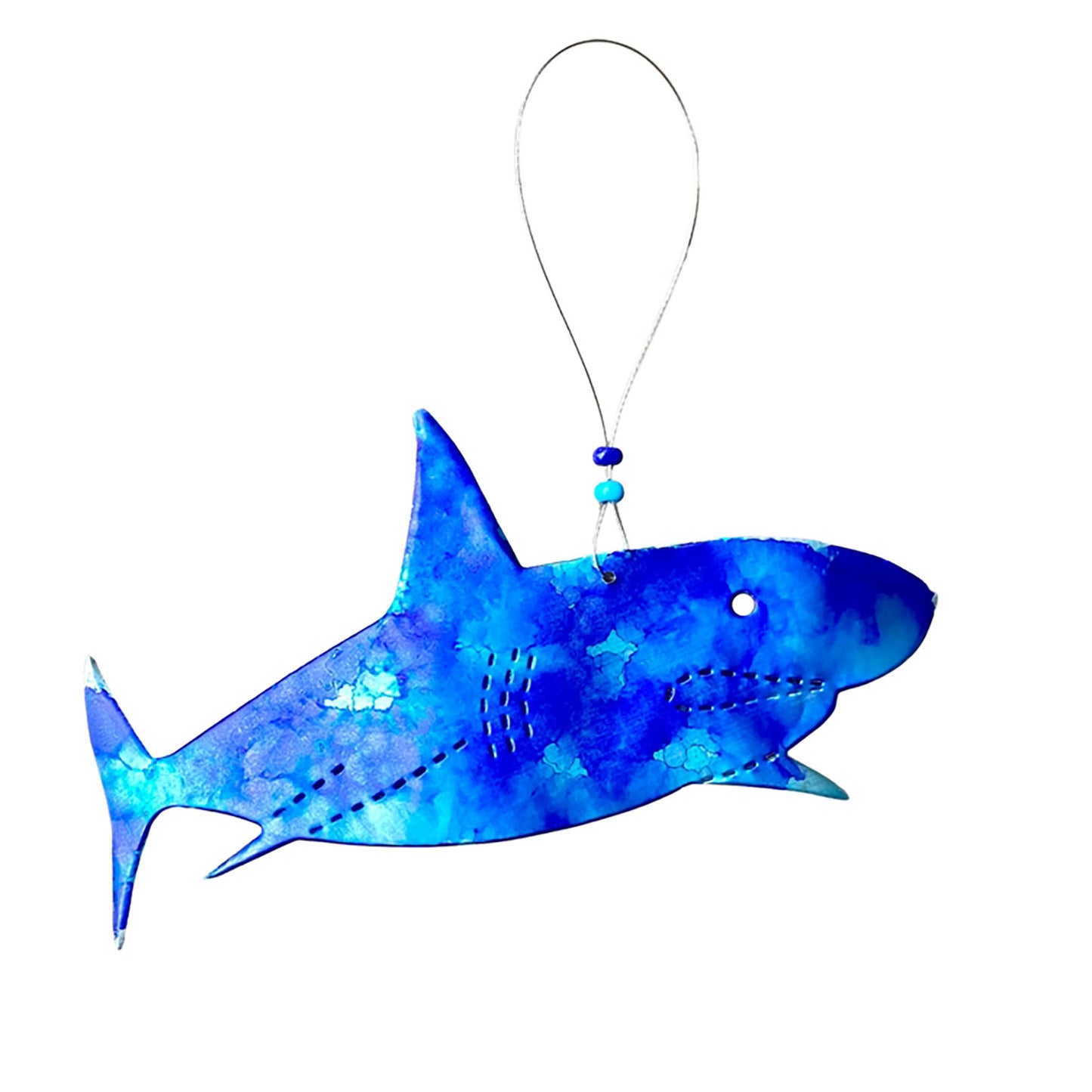 Aluminum Can Ornament - Shark