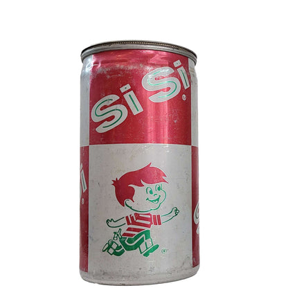 Vintage Beverage Can Cat Grass Kit