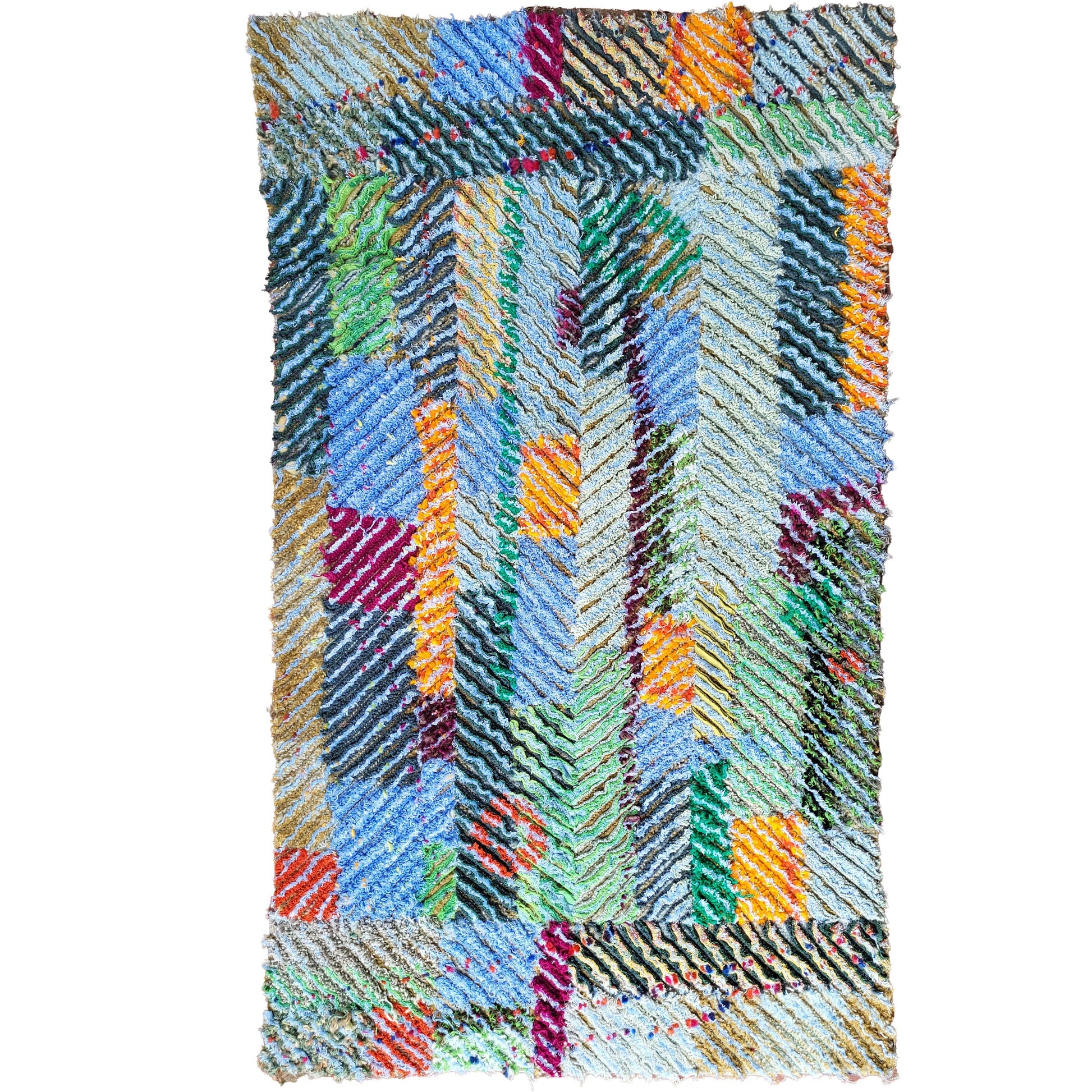 Recycled Fabric Chenille Rug - #24-18 (30"x50")