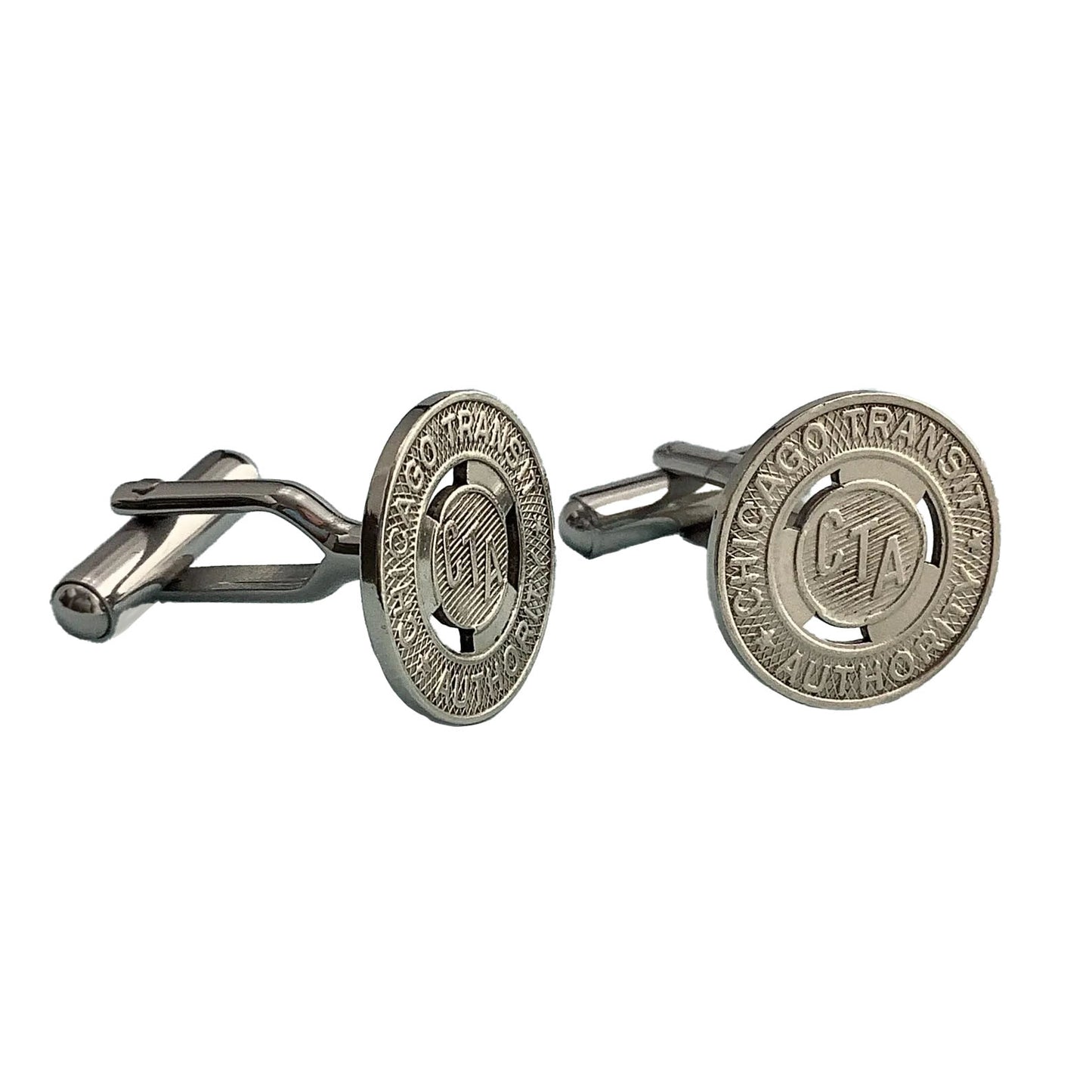 Chicago Transit Token Cufflinks