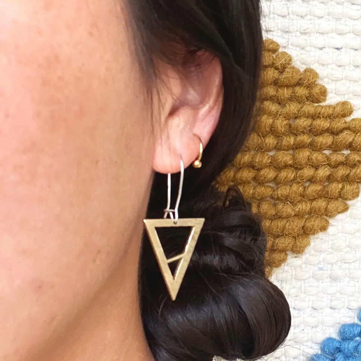 Cymbal Dangle Earrings