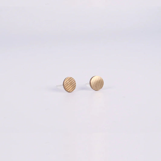 Cymbal Stud Earrings