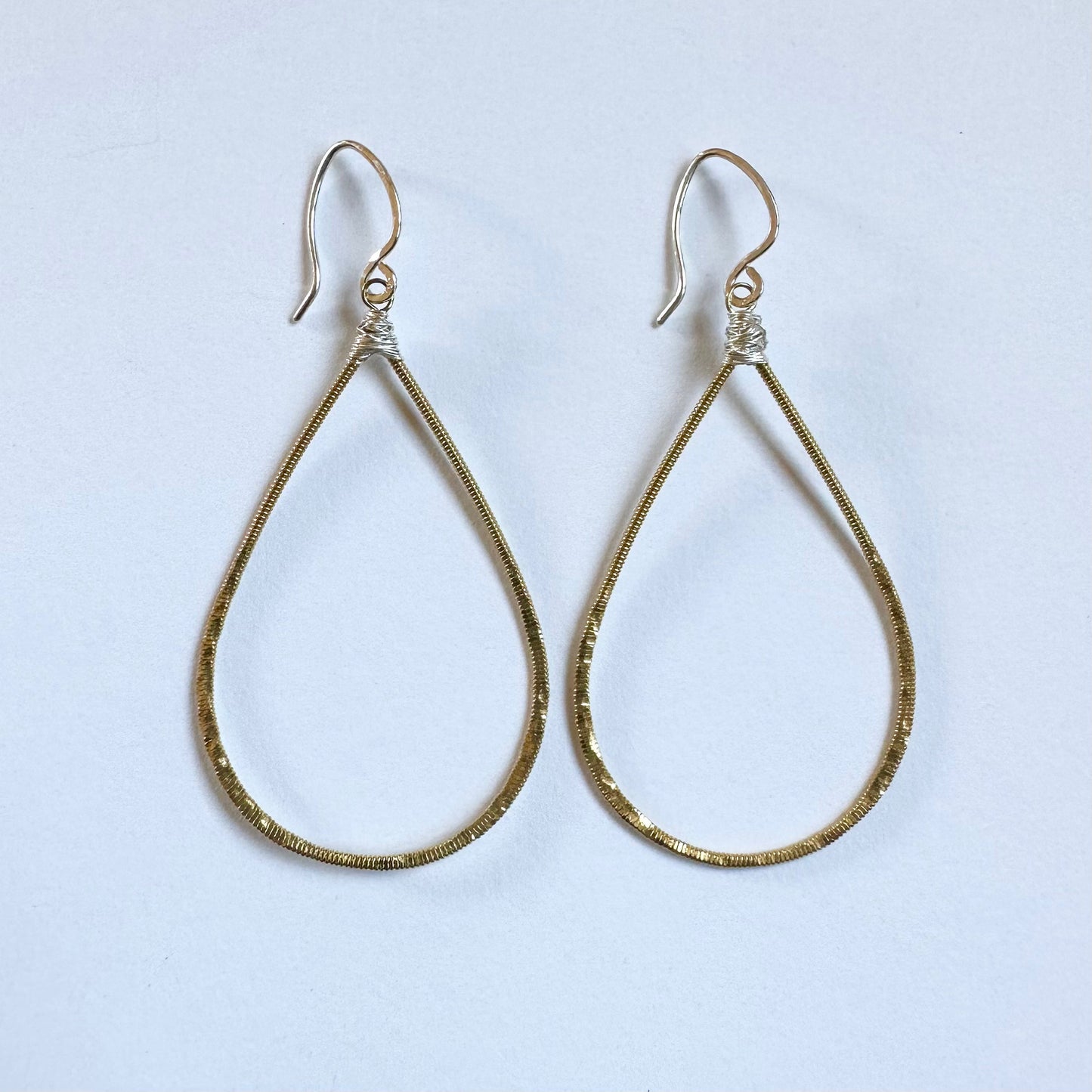 Guitar String Drop Earrings