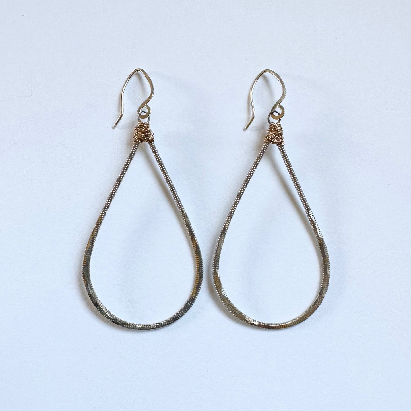 Guitar String Drop Earrings