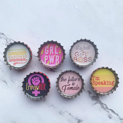 Bottle Cap Magnets - EmpowHER